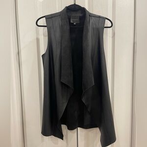 Reversible faux leather jacket size M like new